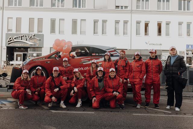 Die Bezirks Blätter Niederösterreich und Meinbezirk.at waren als Rallye Team stark vertreten. | Foto: Ines Androsevic