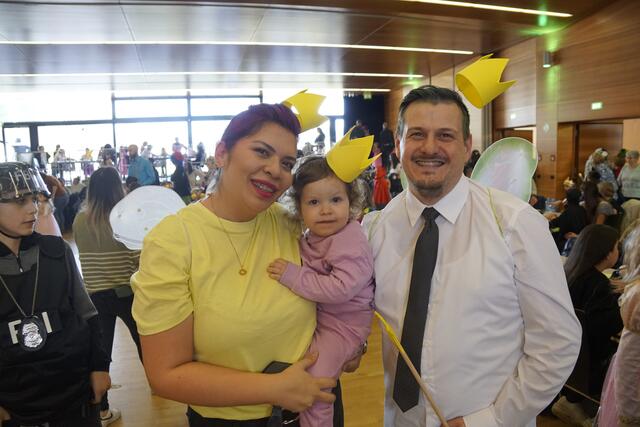 Familie Nagele genoss das bunte Treiben in Rum. | Foto: Kendlbacher/Gemeinde Rum