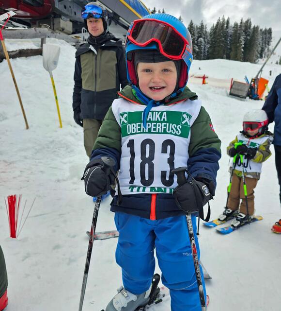 Auch mit einer etwas ungünstigen Startnummer war Optimismus angesagt. | Foto: SVO/Markus Moser