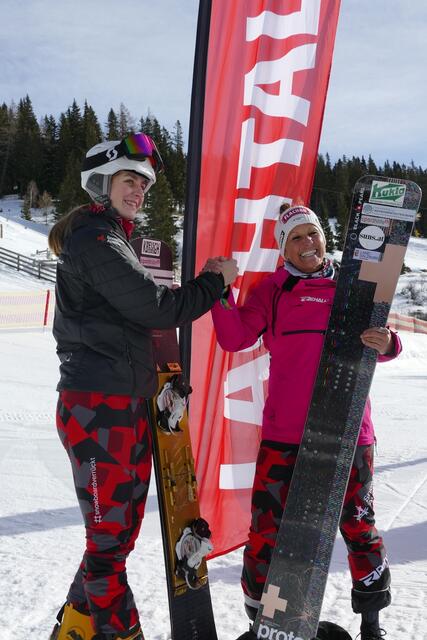 Marie Gams mit Claudia Riegler. | Foto: Horn