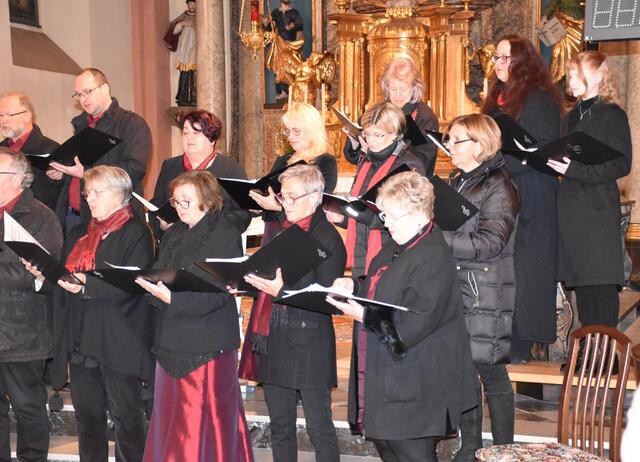 Der Chor "pro musica" traf sich zum verspäteten Jahresabschluss im Treitlerwirt. | Foto: Wutte