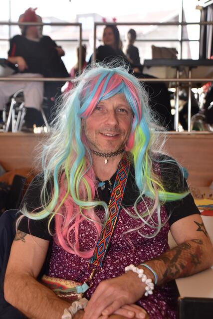 Robert ließ am Faschingsdienstag die Sau raus.  | Foto: Kendlbacher/Gemeinde Rum