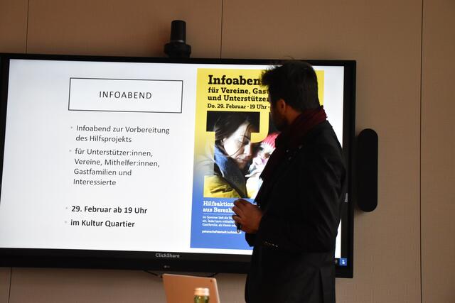 Am 29. Februar findet im Kultur Quartier ein Infoabend für alle Interessierten statt, die im Zuge dieses Projekts helfen wollen.  | Foto: Barbara Fluckinger