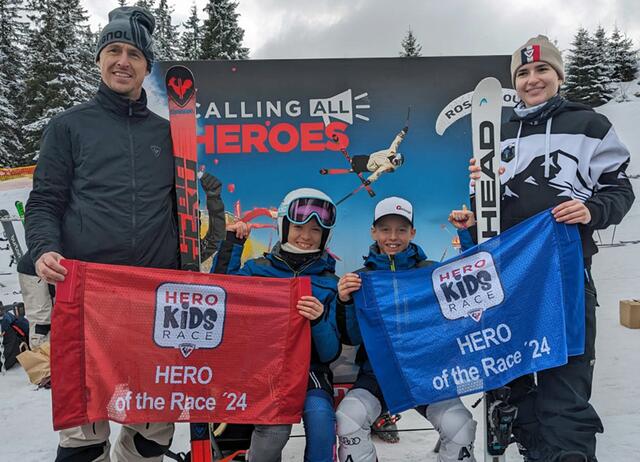 Heroes 2024: Viktoria Mikulova (WSV Neustift) und Manuel Prömer (SV Thiersee) | Foto: SVO/Markus Moser