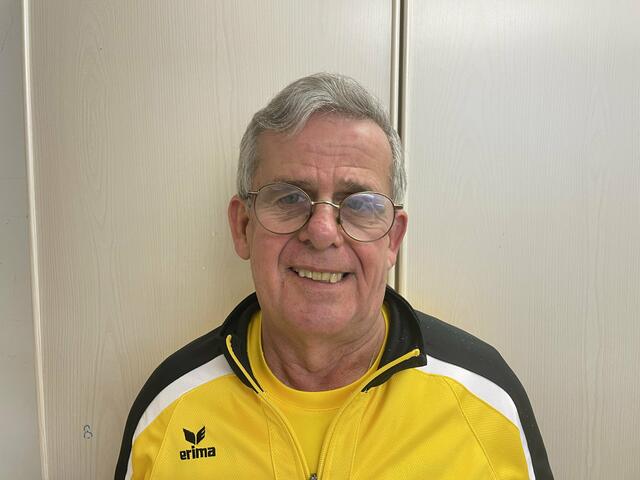 Günter Leitzenberger, Leiter der Kindertischtennisakademie.