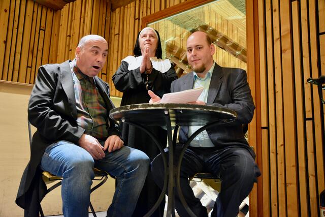 Von links: Gerwald Kucher, Helga Wutscher, Bernhard Brand. | Foto: Privat