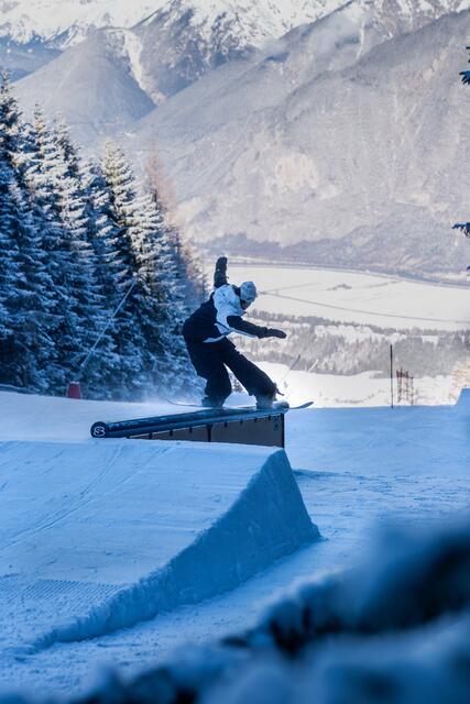 Der neue Snowpark schafft eine Bereicherung für die lokale Wintersportcommunity.