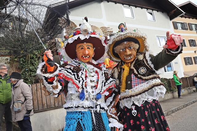 Traditionell gehört der Faschingmontag in Ebensee den "Fetzen". | Foto: Hörmandinger