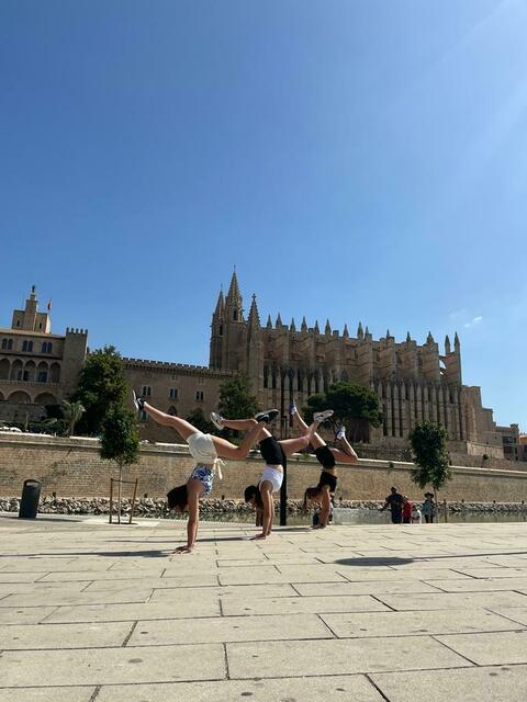 Sehr sportlich zeigen sich da die Damen. | Foto: Pieber