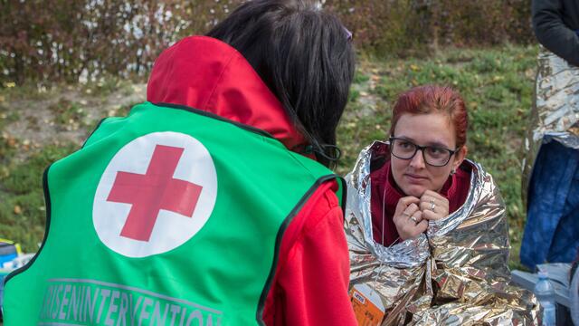 Wichtig, wenn etwas passier: die Krisenintervention. | Foto: Rotes Kreuz