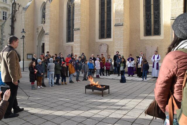 Aschermittwoch in der Pfarre St. Stephan in Baden. | Foto: Preineder
