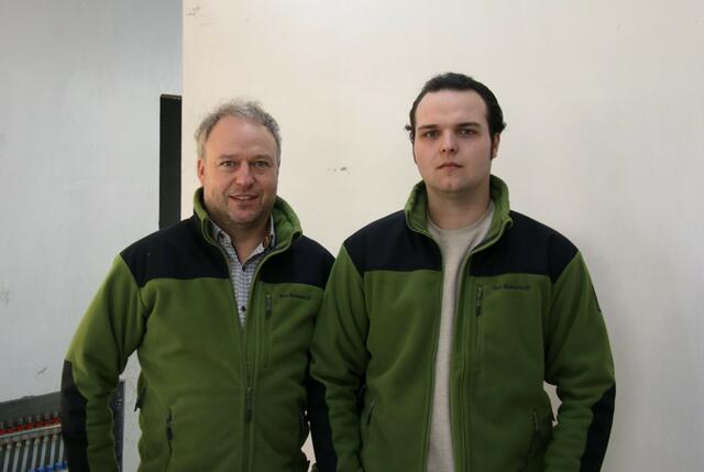 Richard und Leo Preitensteiner, Bandagisten.  | Foto: Christian Nowotny