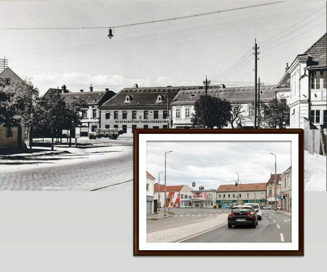 Bilder zeigen wie sich Orte in Niederösterreich verändert haben. | Foto: Stadtarchiv Neunkirchen