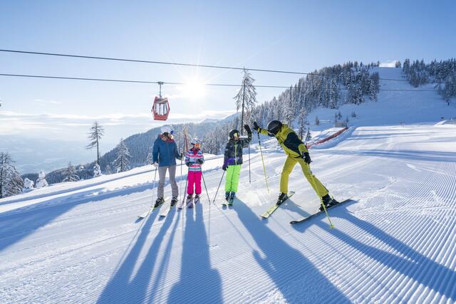 Skifahren am Goldeck. | Foto: Gert Perauer