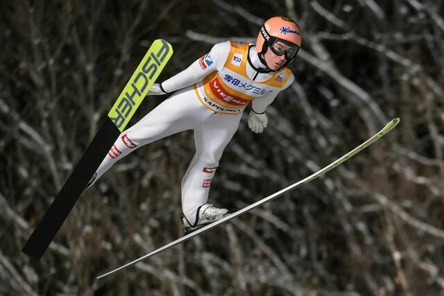 Stefan Kraft sprang in Sapporo zu seinem 39. Weltcupsieg. | Foto:  RICHARD A. BROOKS / AFP / picturedesk.com