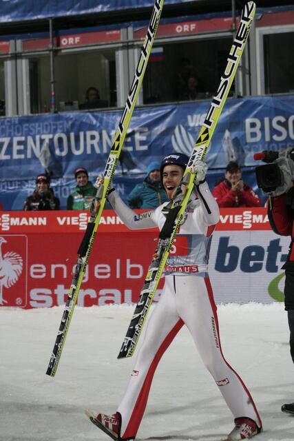 Schon oft konnte Stefan Kraft über einen Podestplatz jubeln. | Foto: Jump and Reach