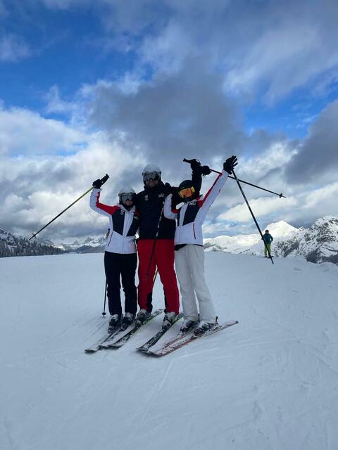 Auf der Piste gab es viel Spaß und herrliches Wetter. | Foto: Markus Kaiser
