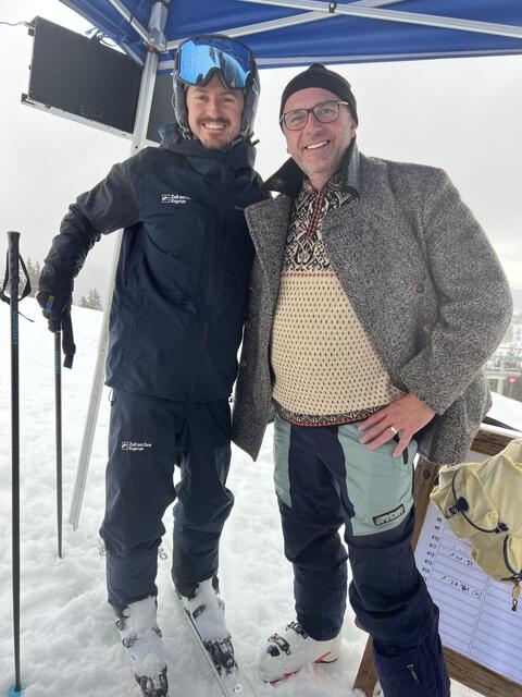 vl. GF Zell am See Tourismus Manuel Resch und Veranstalter Franz F. Schmalzl | Foto: ©nostalski 