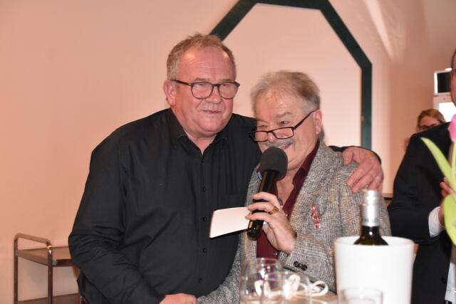 Zwei Geburtstagskinder: Franz Petsovits und Reinhard Kracher | Foto: Michael Strini