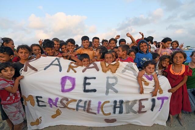 Die Güssinger "Karawane der Menschlichkeit" will Kindern im Kriegsland Syrien helfen und sammelt bis zum 15. März Sach- und Geldspenden. | Foto: Pascal Violo