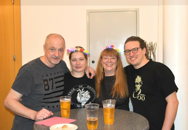 Am Bild: Herbert Richter, Justyna Podhayska, Anita Richter und Lukas Mayrhofer (v.l.n.r.)  | Foto: Cherelle Marek