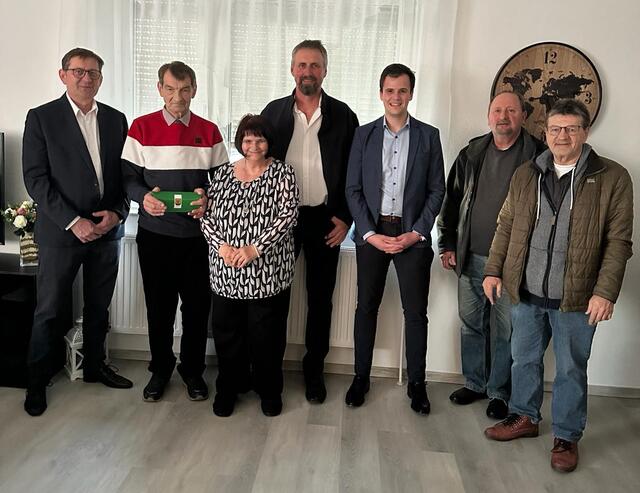 Robert Konczer aus Oberpodgoria feierte seinen 80. Geburtstag. | Foto: Gemeinde Weiden bei Rechnitz