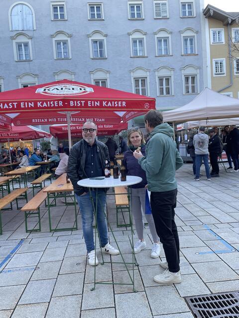 Halleins TVB-GeschäftsfÜhrer Rainer Candido (v.l.)  | Foto: RegionalMedien Salzburg / Redaktion Tennengau