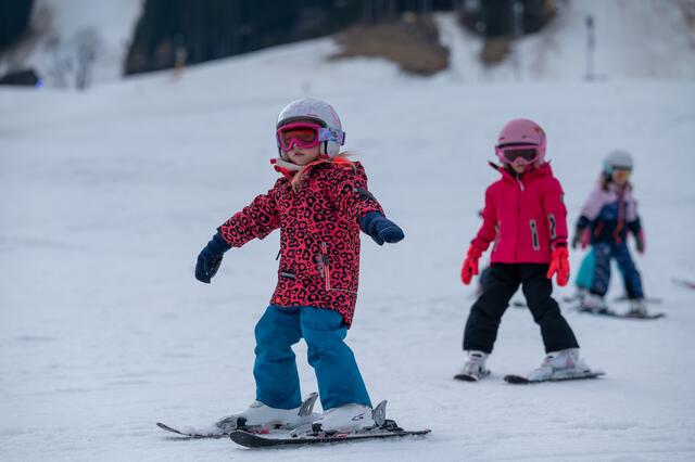 Die jungen Nachwuchstalente bewiesen beim Skikurs ihr Können. | Foto: Naturfreunde Leoben Sektion Wintersport