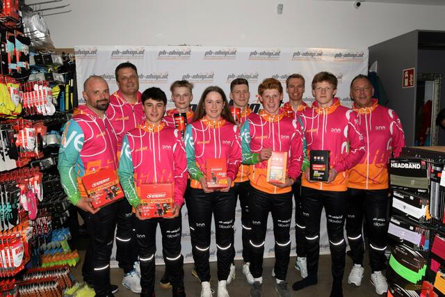 Die junge "Nordisch-Garde" mit Christian Rieder und Sebastian Kraus (li.) und Thomas Courte (re.). | Foto: Schwaighofer