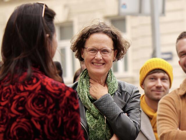 Josefa Molitor-Ruckenbauer ist die stellvertretende Bezirksvorsteherin (Grüne) im 9. Bezirk.  | Foto: Grüne Alsergrund