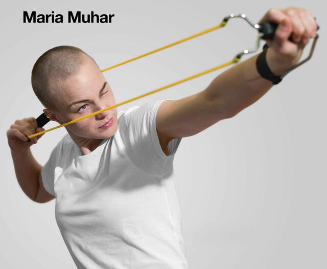 Maria Muhar zeigt am 1. März im Posthof die substanziellen Fragen einer gestressten Generation auf.  | Foto: Daniel Sostaric