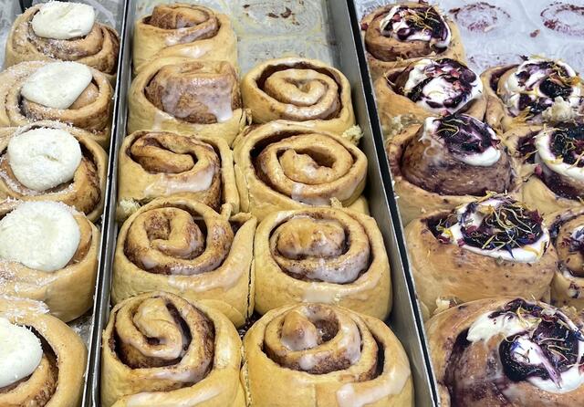 Von Social Media in die Linzer Bäckereien: Zimtschnecken in ausgefallenen Varianten liegen derzeit voll im Trend. Den Hype in Linz hat der Pop-up-Store "Zimtwirbel" ausgelöst. | Foto: BRS/Püringer