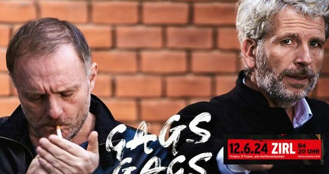 Die beiden TV-Komiker kommen nach Zirl. | Foto: Stermann und Grissemann