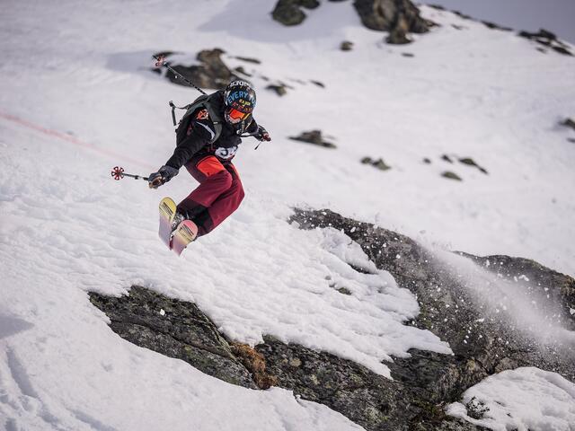 Das "Heim-Rennen" war für die jungen Freerider ein großes Erlebnis. | Foto: Ski Club Arlberg / Jakub Sedivy
