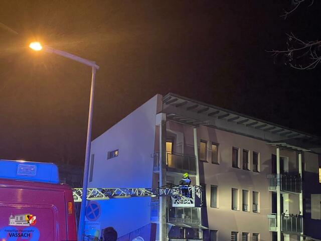 Feuerwehreinsatz im Ortsteil Landskron. | Foto: FF Vassach