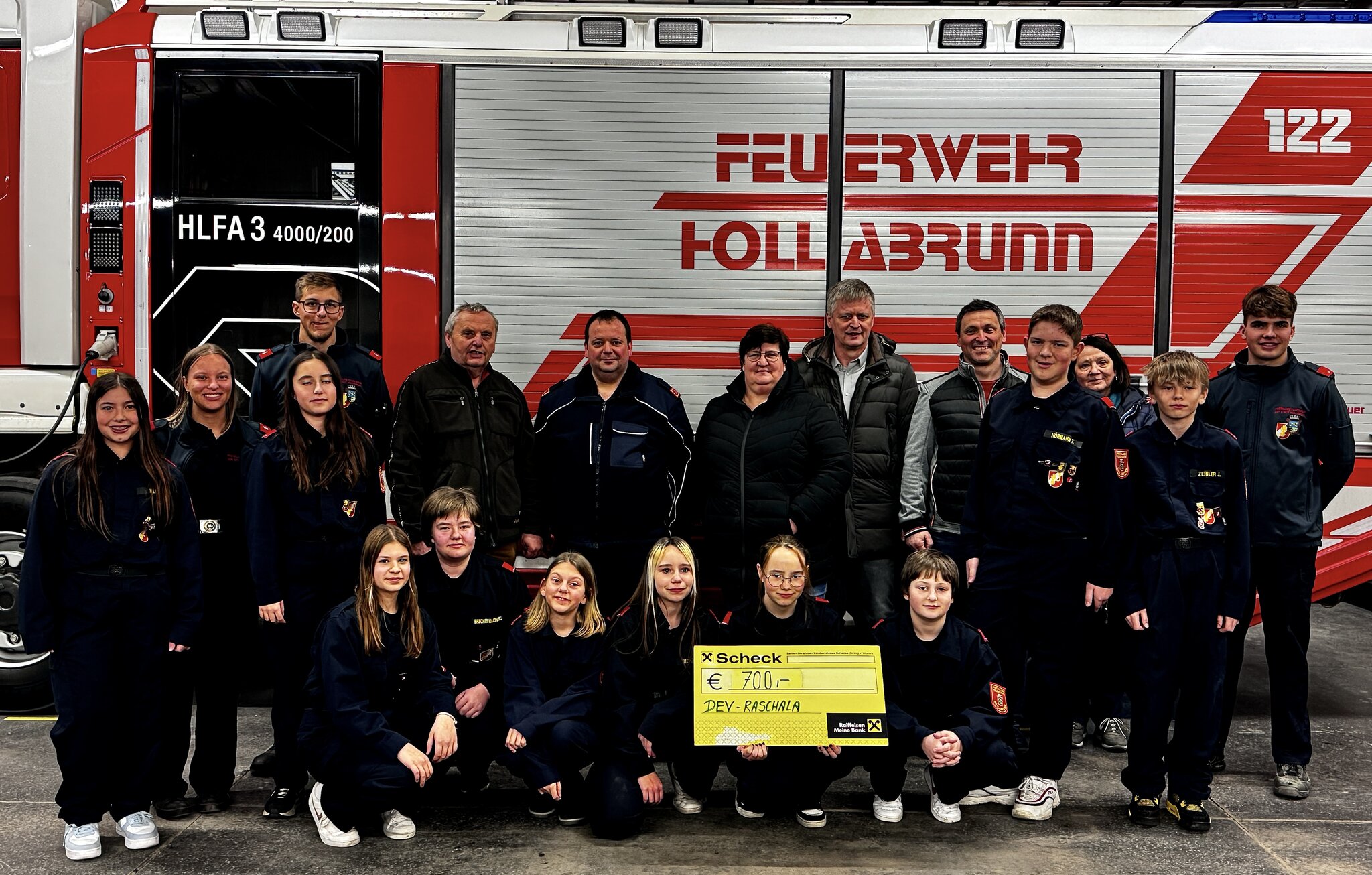 Erlös für Feuerwehrjugend Dorfabend in Raschala brachte 700 Euro