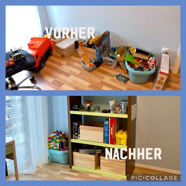 Ein Regal bringt genügend Stauraum für die Spielsachen.  | Foto: Kathrin Klarer- Engelhard