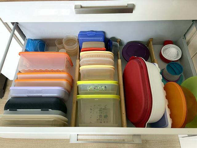 Schubladentrenner halten alles an seinem Platz. Klar sichtbar ist jetzt alles an seinem Platz. | Foto: Kathrin Klarer- Engelhard