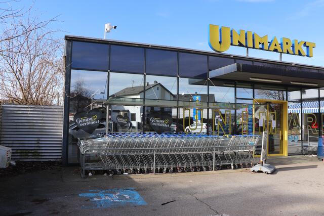 Der Unimarkt-Standort am Weberspitz in Schärding wurde am 22. Februar geschlossen. | Foto: David Ebner