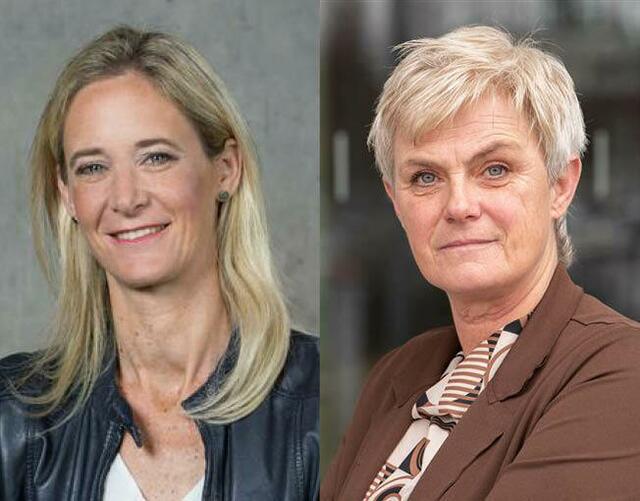 Die Bezirksovorsitzende der Grünen, Kimbie Humer-Vogel und die Bezirksobfrau der FPÖ; Marlies Steiner-Wieser geben Auskunft über ihre Ideen und Ziele zu den bevorstehenden Bürgermeister- und Gemeinderatswahlen. | Foto: ReginalMedien Salzburg