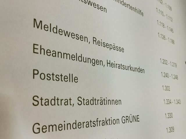  Am 21. Februar, ist der erste Tag mit verlängerten Öffnungszeiten. Das Amt hat von 7.30 Uhr bis 19 Uhr geöffnet. Am Freitag, 1. März, bleibt es zusätzlich bis 17 Uhr offen. Unterstützungserklärungen können an diesen Tagen in den Zimmern 1.203 und 1.207 im Meldeamt, Rathaus, 1. Stock, abgegeben werden.  | Foto: Freinhofer