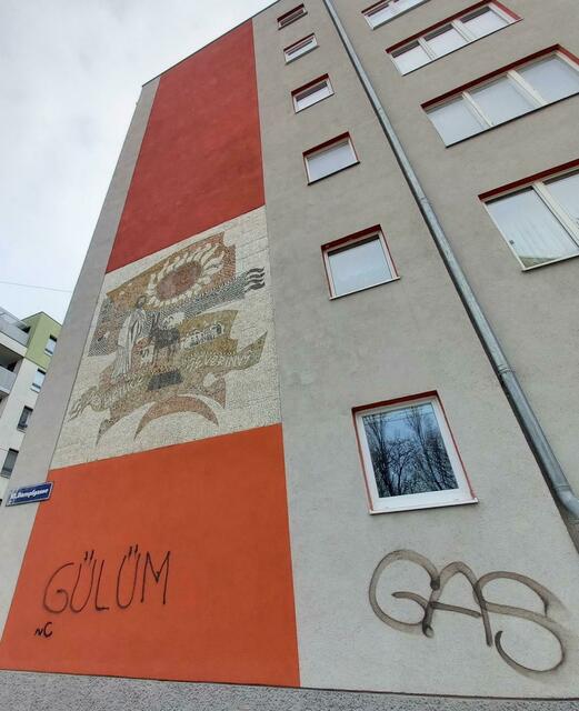 Auch Graffitis sind in Favoriten ein großes Problem. | Foto: M.