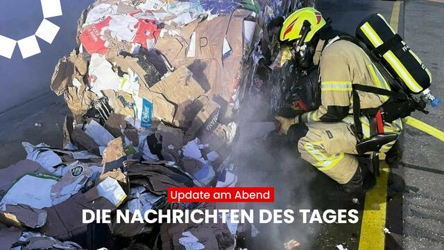 Mit dem Bezirksblätter "Update am Abend" erfährst du, was heute in Tirol los war. Das sind die wichtigsten Nachrichten aus Tirol. | Foto: BB Archiv/FF Hall