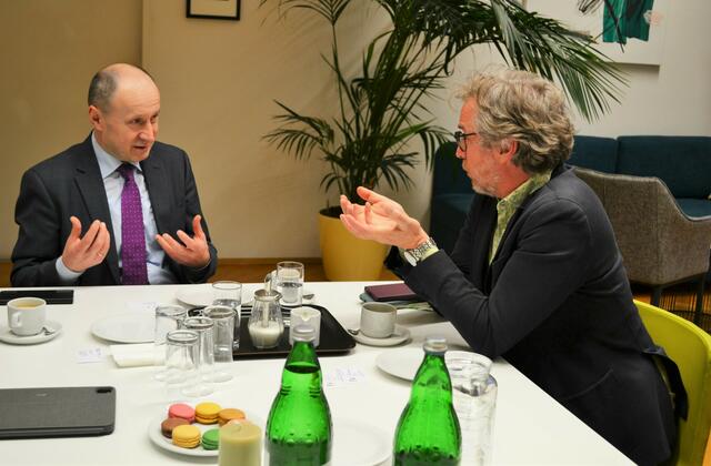 Vasyl Khymynets, rechts (Archiv) | Foto: Nasim Neghabat/BV 8