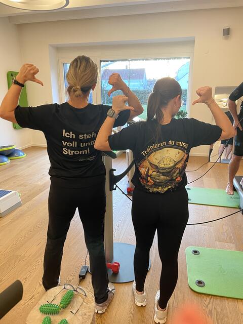 Die Trainerinnen leben den Sport und die Bewegung mit viel Leidenschaft, die sehr ansteckend ist. | Foto: Alexandra Goll