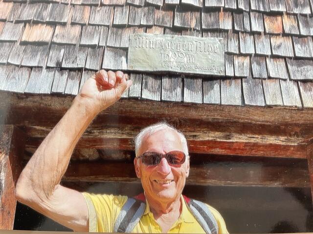 Heute noch ist der Gratwein-Straßengler ständig unterwegs, um in Bewegung zu bleiben. | Foto: Privat