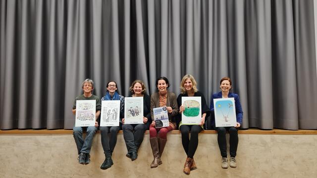 Maria Wörmanseder, Regina Reiter, Monika Feichtiger, Claudia Hössinger, Lydia Lengauer und Sybille Chiari vom Veranstaltungteam. | Foto: Claudia Hössinger