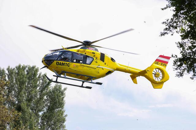 "In weiterer Folge wurde er mit dem Wiener Rettungshubschrauber in ein Spital gebracht", so Rettungs-Sprecher Andreas Huber. (Symbolfoto) | Foto: Michael Indra / SEPA.Media / picturedesk.com 