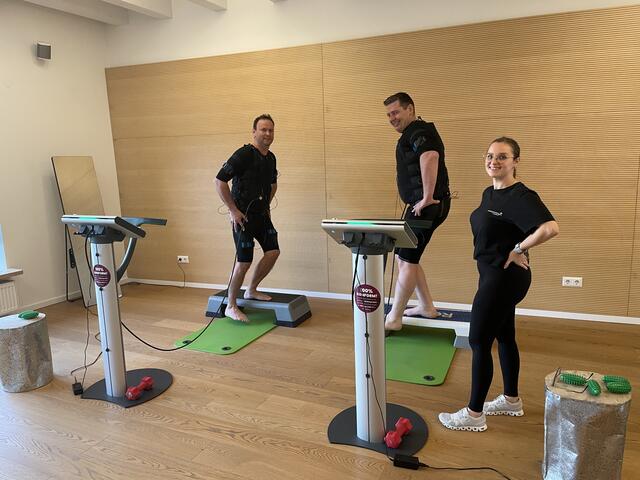 Das Training erfolgt mit persönlicher Betreuung. | Foto: Alexandra Goll