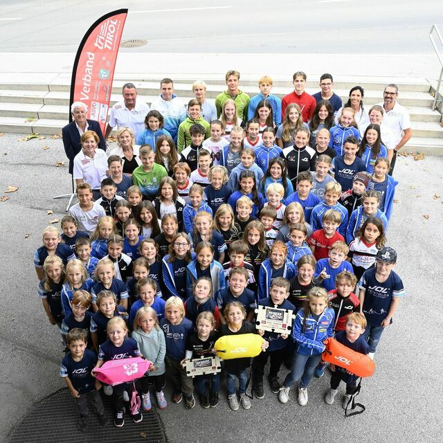 Ungebrochen ist die Begeisterung beim Triathlon Nachwuchs in Tirol | Foto: Carmen Jenewein